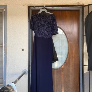 Long dress lace top size 8